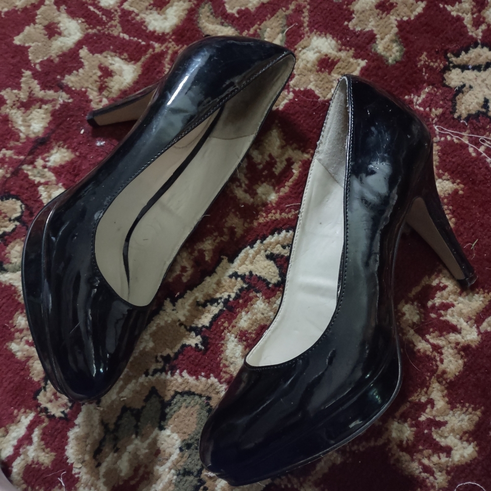 Nickels pleather heels